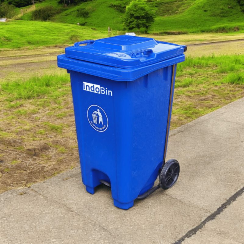 Jual IndoBin Tempat sampah injak kapasitas 100 - liter | Shopee Indonesia
