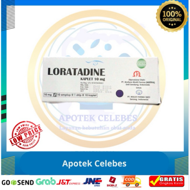 Jual Loratadine Obat 10 Mg Terlengkap & Harga Terbaru Juli 2026 ...