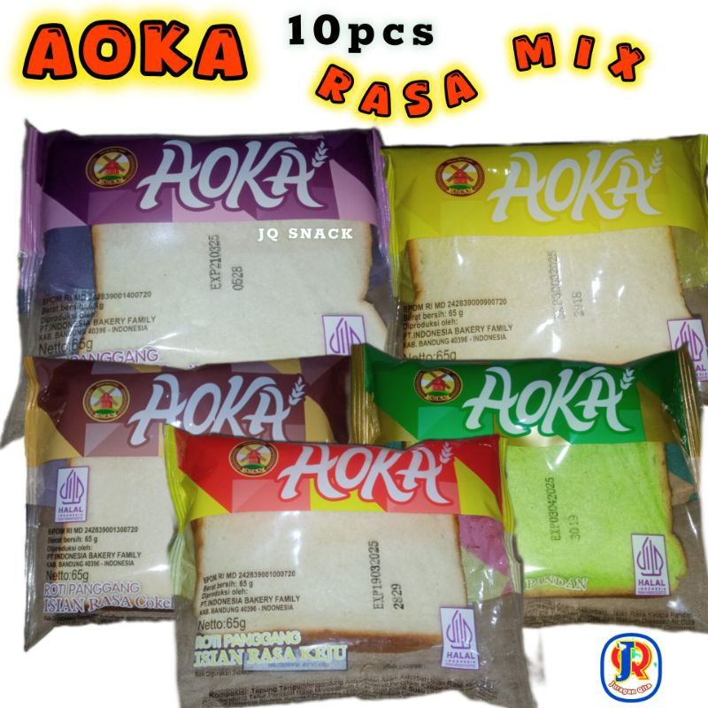 Jual AOKA PANGGANG varian rasa @65gr x 10pcs | Shopee Indonesia