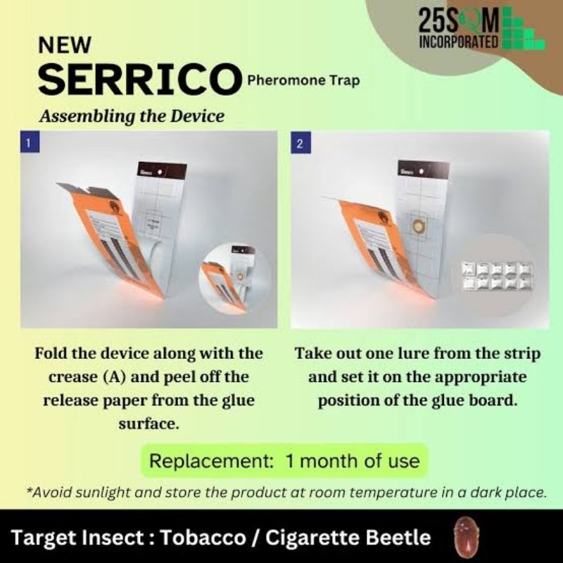 Jual NEW SERRICO TRAP ISI 10 STRIP JEBAKAN HAMA TEMBAKAU PERANGKAP ...