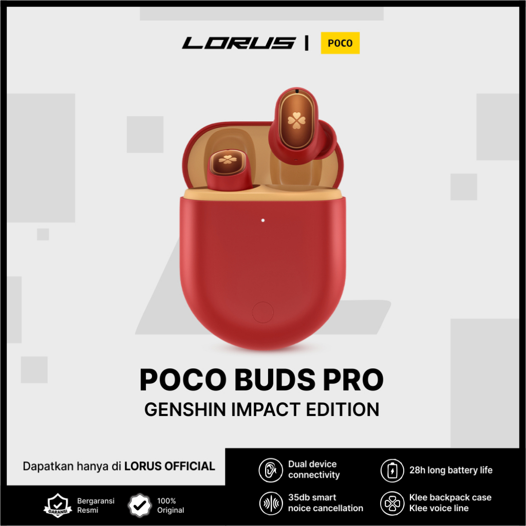 Jual Xiaomi Poco Buds Pro Genshin Impact Edition | Shopee Indonesia