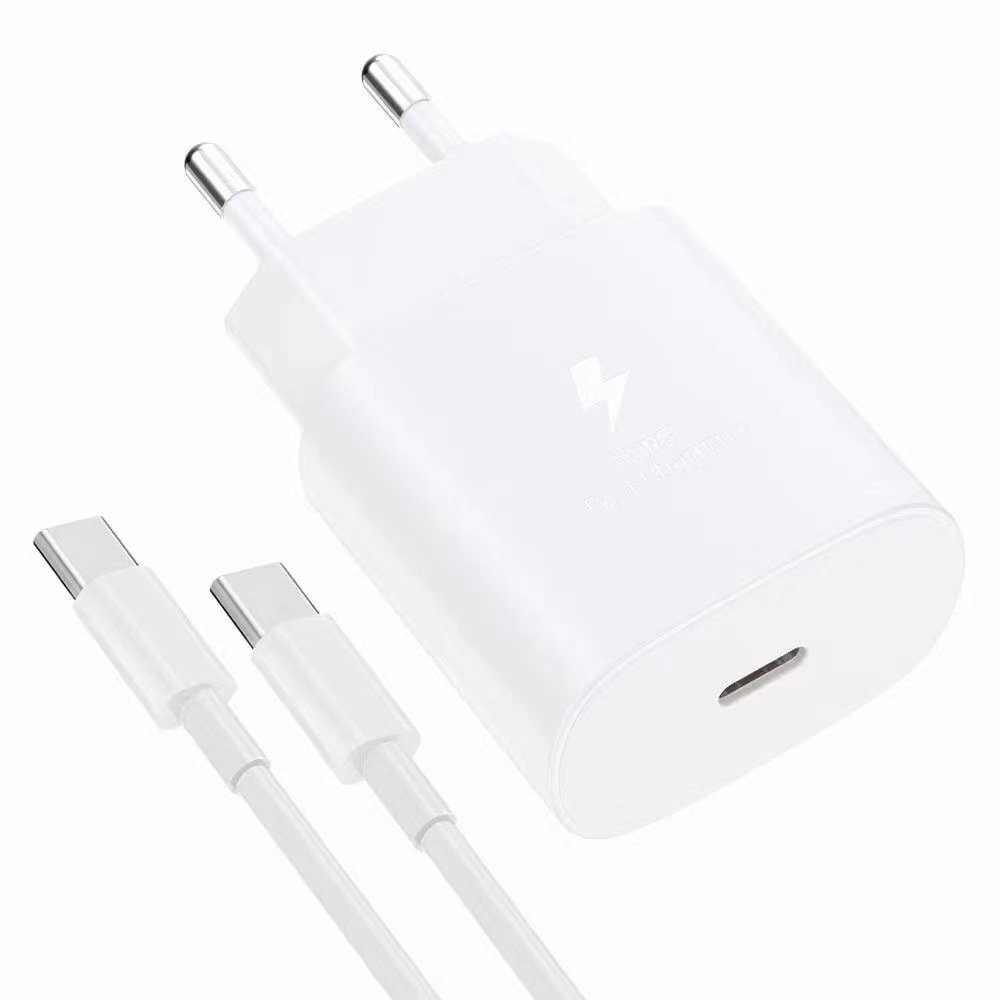 Charger Samsung Type C Original 25Watt Original 100% 45 Watt Type C to Type  C Original 100% Ori