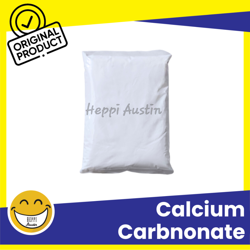 Jual Calcium Carbonat CaCO3 Kalsium Karbonat Kapur Teknik 1 KG | Shopee ...