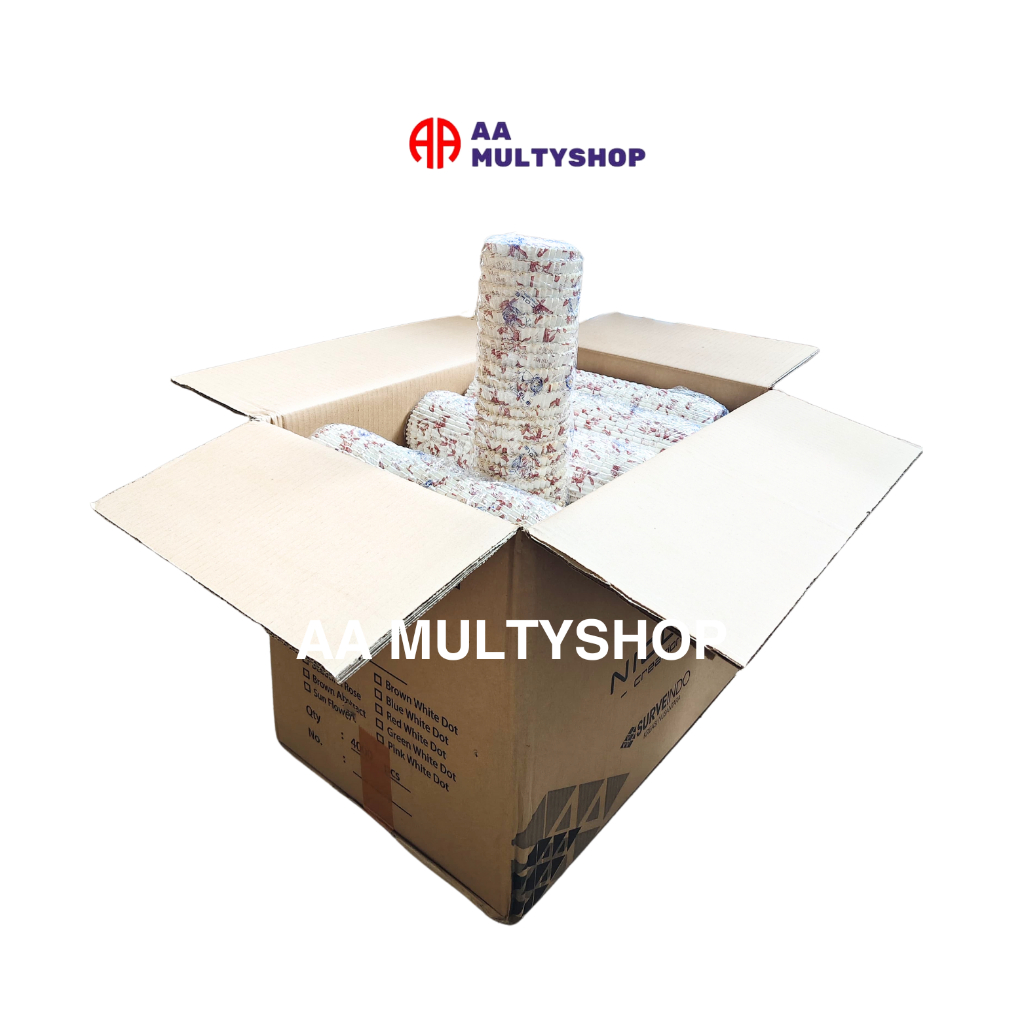 Jual (1 KARTON) Cup Roti Laminasi BULAT 8 cm | Isi 20 rol 4000 pcs ...