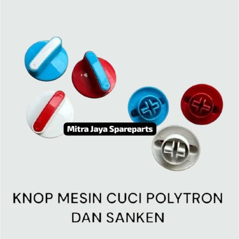Jual KNOP MESIN CUCI POLYTRON DAN SANKEN / KNOB MESIN CUCI POLYTON DAN ...