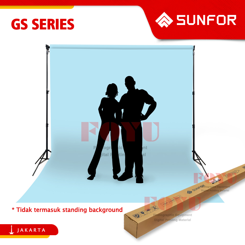 Jual Background Backdrop Tebal Sunfor 2.72 x 10 M Meter GS Series Layar ...