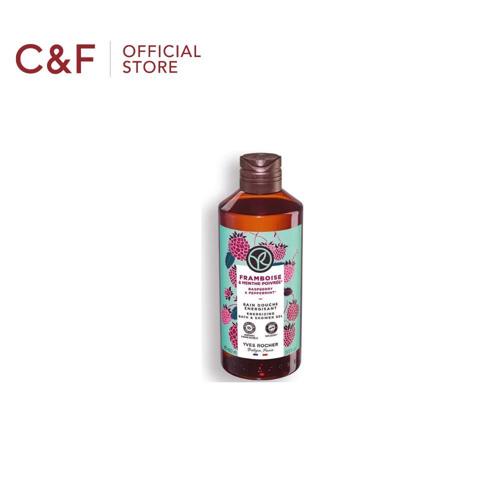 Jual C&F - Yves Rocher Raspberry & Peppermint Energizing Bath & Shower ...