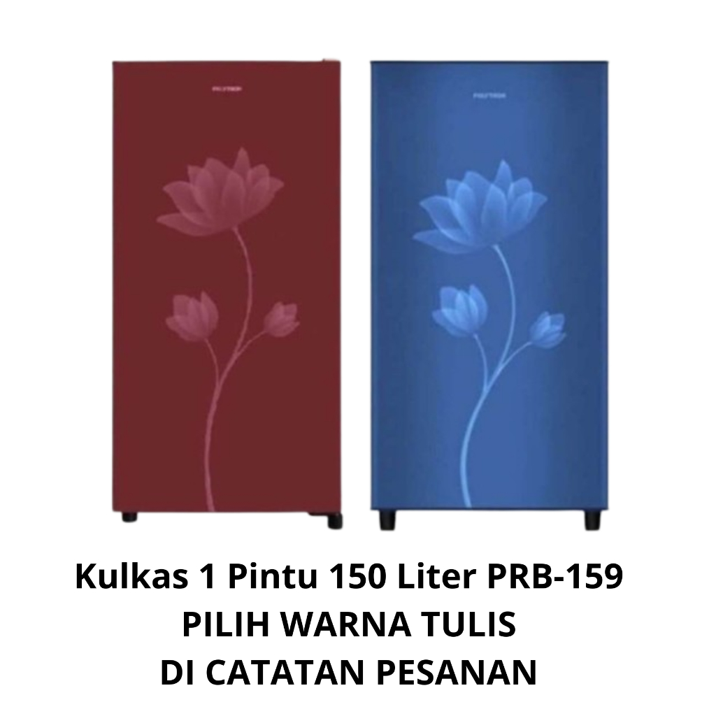 Jual KULKAS POLYTRON 1 PINTU PRB 159 / PRB 157 TY / LEMARI ES PRB159 ...