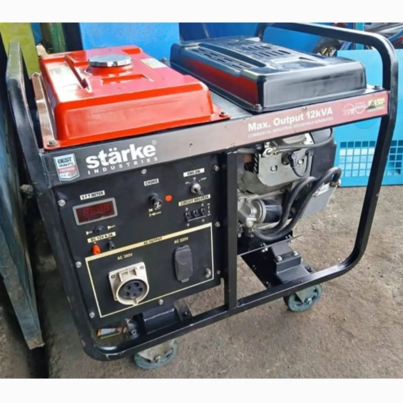 Jual Mesin Genset Starke GFH 12900 LXE 11000 Watt 3 Phase Original ...