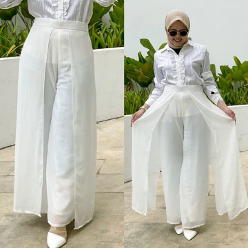 RANI PANTS By Dthreee Celana Kulot Wanita
