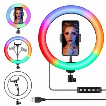 Soft Ring Light RGB LED MJ33 Ring 33cm 13 Inch Ring Selfie