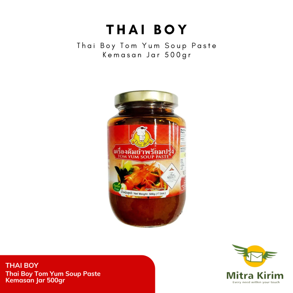 Jual Thai Boy Tom Yum Soup Paste 500gr | Shopee Indonesia