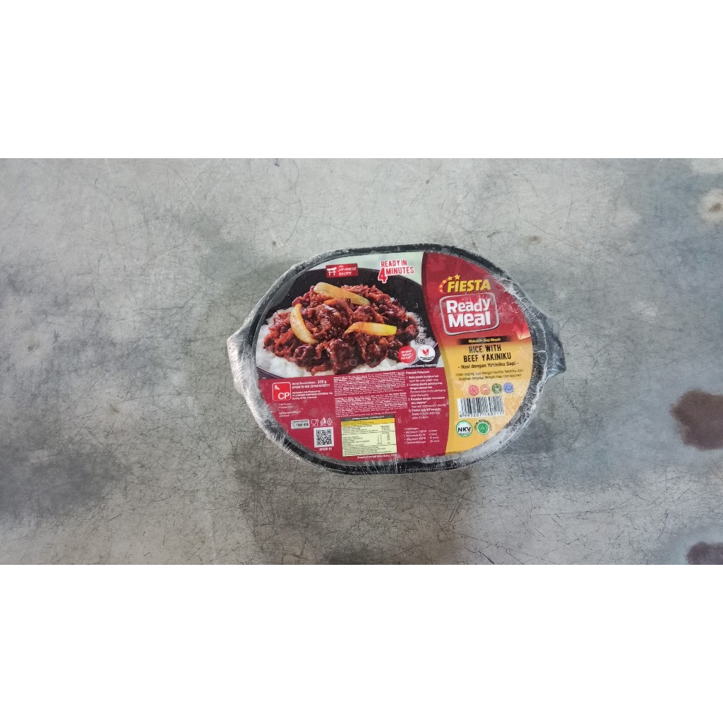 Jual Fiesta Ready Meal Rice With Beef Yakiniku 320 Gram | Shopee Indonesia