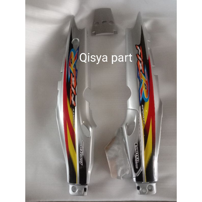 Jual BODY BELAKANG FIZ R WARNA SILVER PLUS BOK AKI STRIPING SPORTY ...
