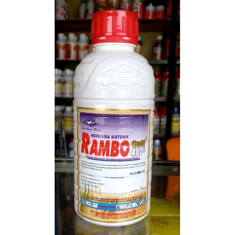 Jual Herbisida Rambo Gold 480 SL Kemasan 1 Liter | Shopee Indonesia