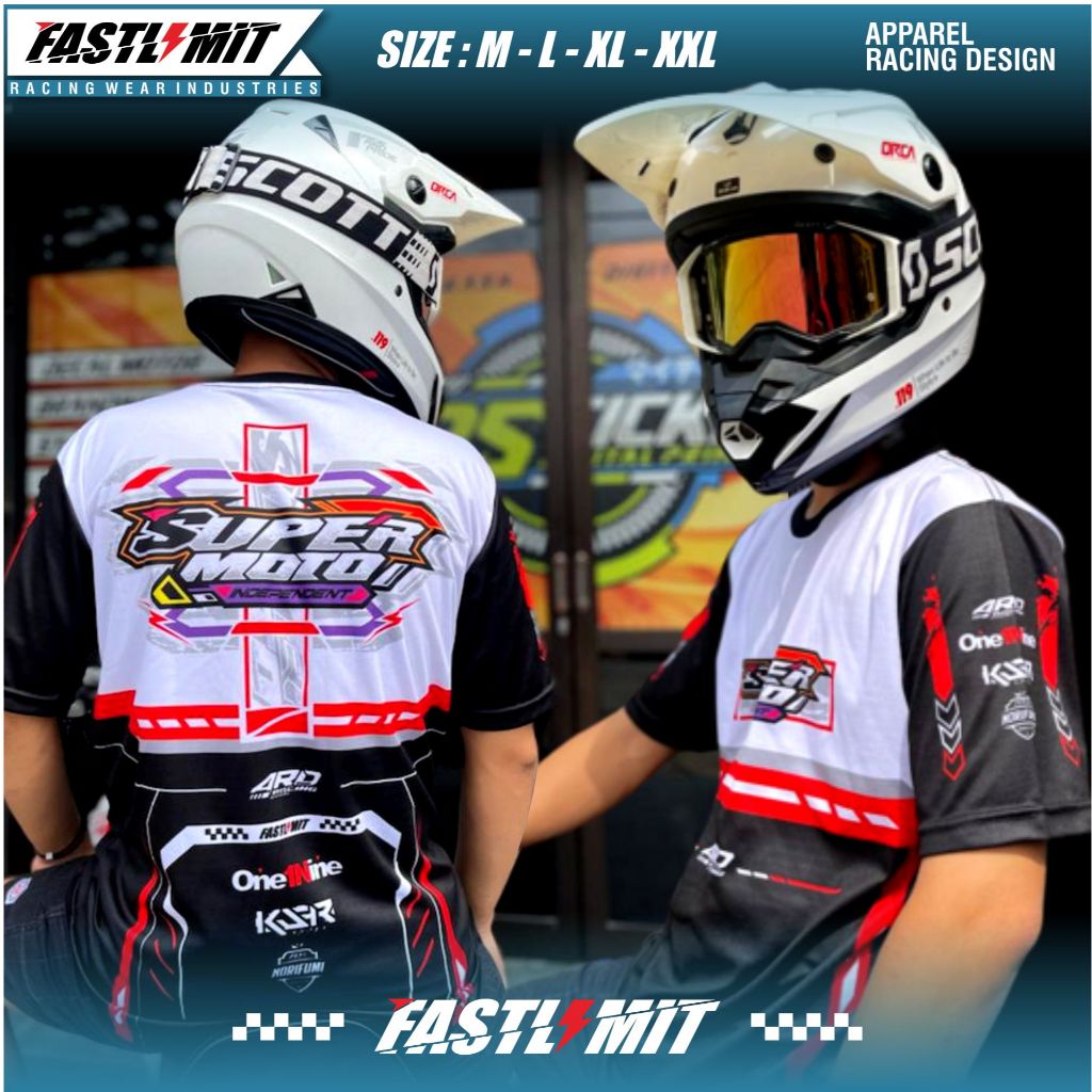 Jual JERSEY RACING SUPERMOTO SUNMORI-BAJU KAOS SUPERMOTO RIDER CRF WR ...