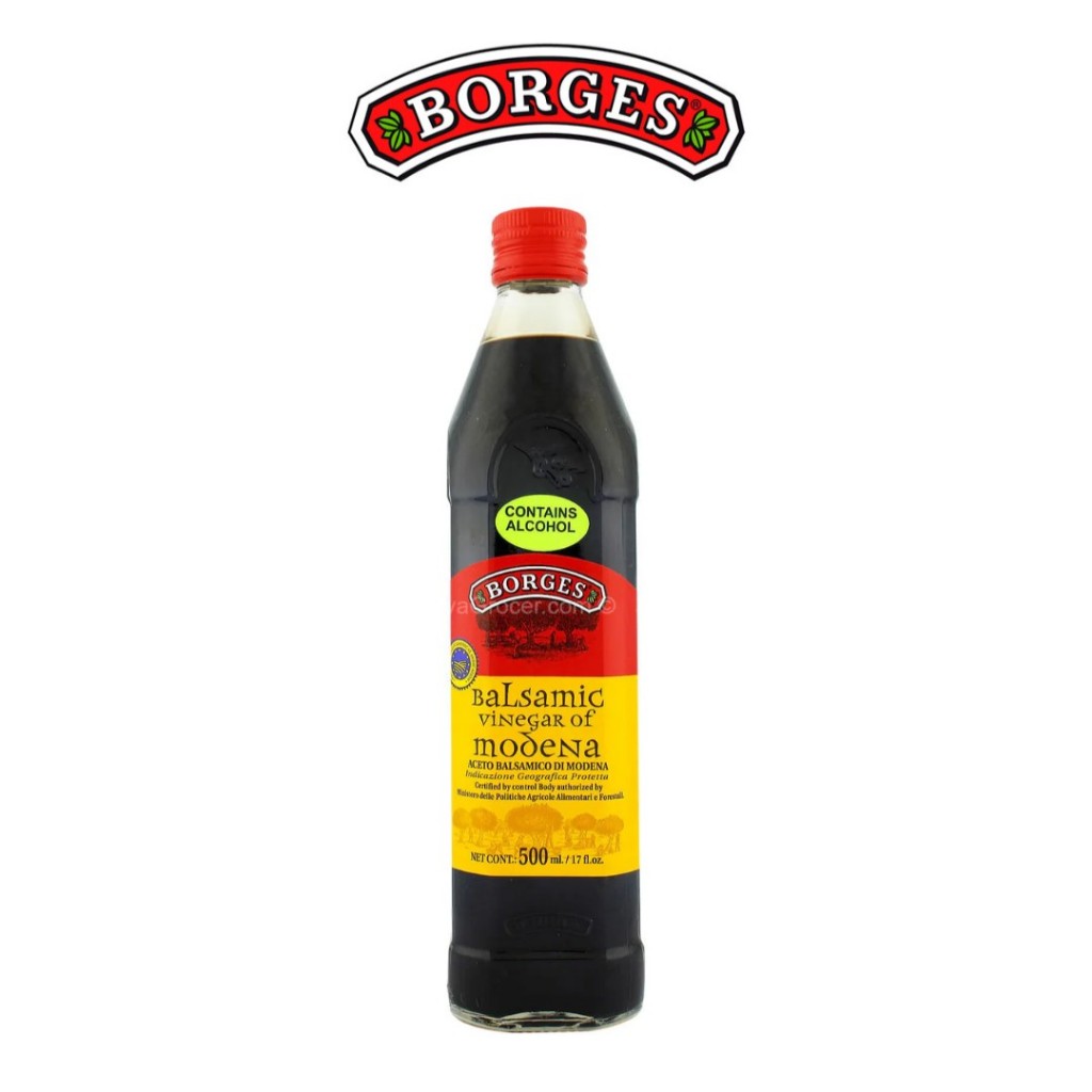 Jual Borges Balsamic Vinegar of Modena 500ml | Shopee Indonesia