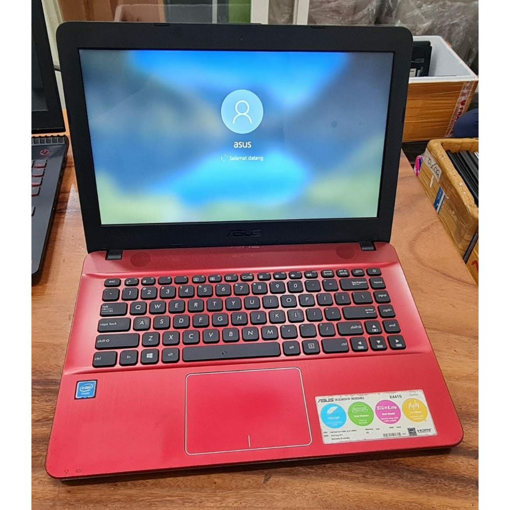 Jual Laptop Asus Vivobook X441s Pakai SSD - Normal Siap Pakai - Laptop