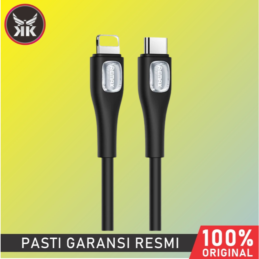Jual REMAX RC-C097CL KABEL DATA TYPE-C TO LIGHTNING 30W 1M PVC WIRE ...