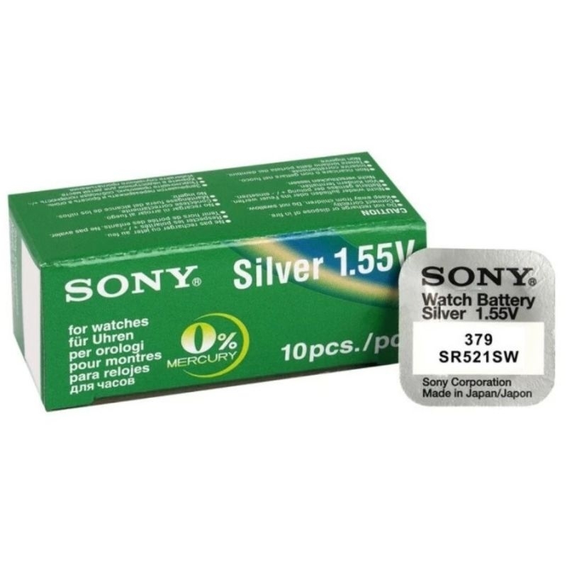 Pila A Bottone MURATA 379 - SR521SW Ex Sony - Foto 10