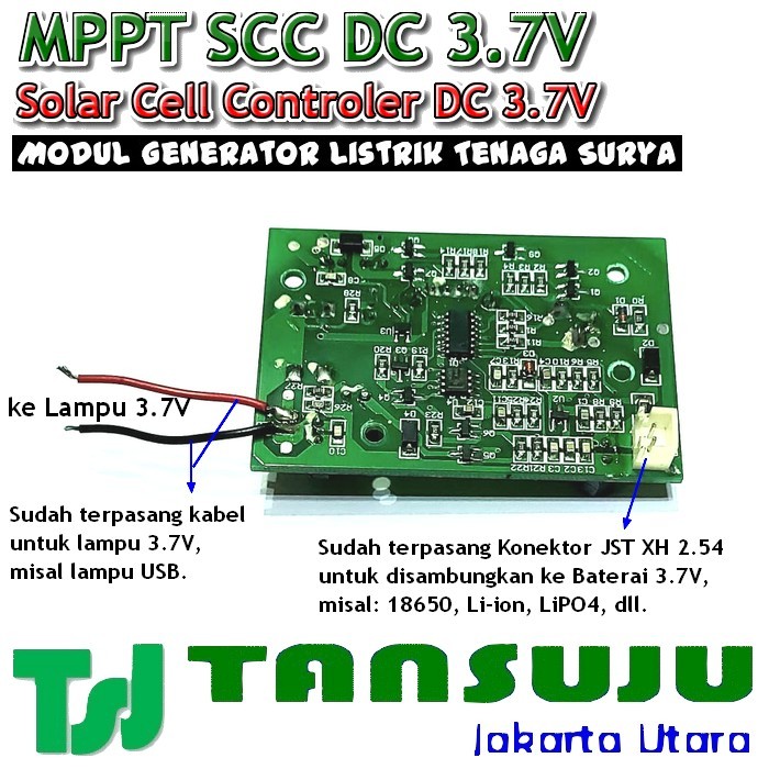Jual Modul Smart Mini UPS Mini Genset MPPT SCC Solar Cell Controller 3 ...