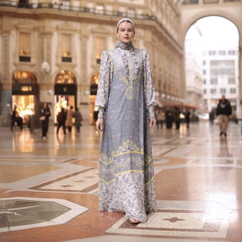 Jual MARGARET DRESS RAYA COLLECTION BY MANDJHA IVAN GUNAWAN | Shopee ...