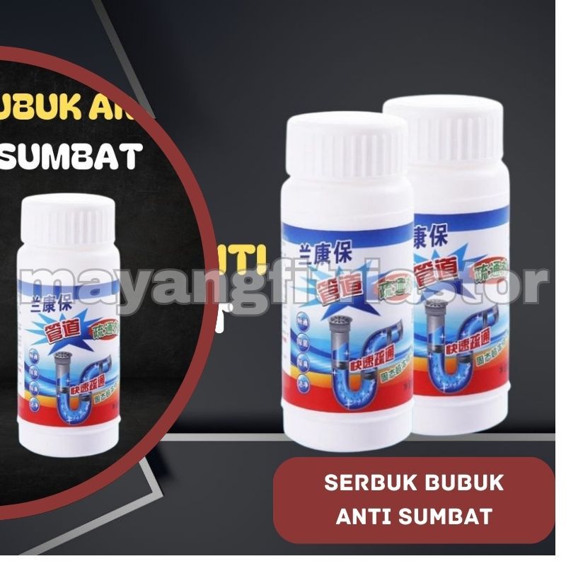 Jual Serbuk Anti Sumbat Anti Mampet Pelancar Saluran WC Pipa Air ...