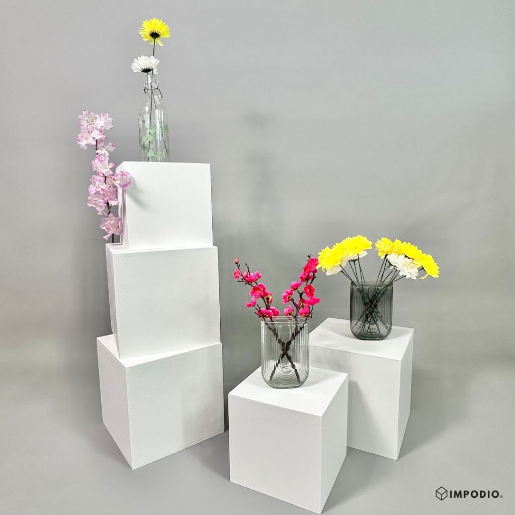 Jual IMPODIO Podium Display Produk Kotak Kayu 2 Ukuran (30x30x30 cm ...