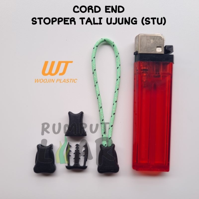Jual Stopper Tali Ujung Resleting Cord End Puller Tas Paracord Prusik ...