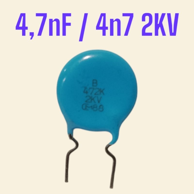 Jual KAPASITOR 4N7 2KV 9N1 800V | Shopee Indonesia