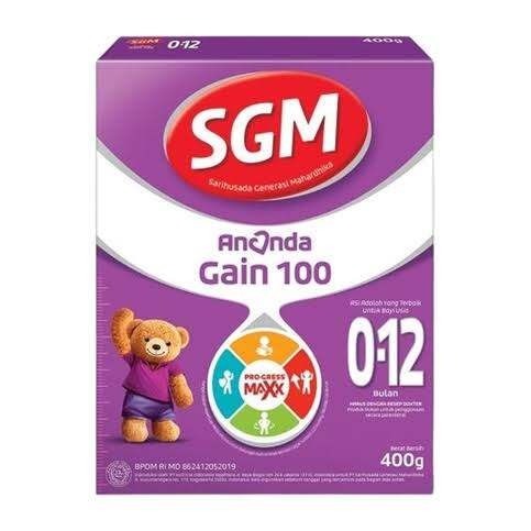 Jual SGM GAIN OPTIGROW - SGM ANANDA GAIN 100 - SGM EKSPLOR GAIN - SUSU ...