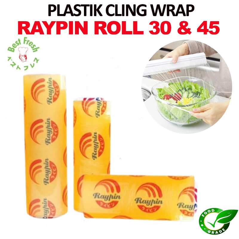 Jual PLASTIC WRAPPING RAYPIN 30 cm x 500 m | Plastik Wrapping Makanan ...