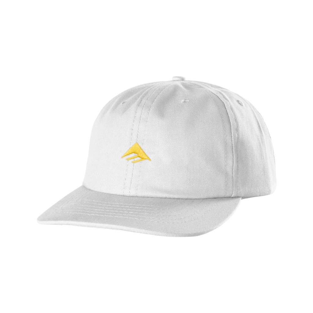 Jual EMERICA MICRO TRIANGLE HAT WHITE | Shopee Indonesia