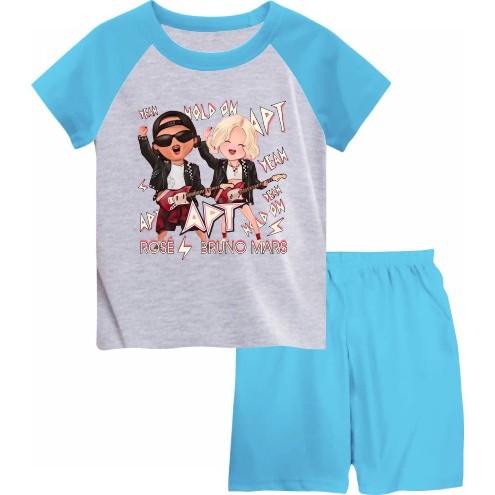 Jual JSJKIDS/BAJU SETELAN/ SETELAN KIMONO ANAK CEW/COW/GAMBAR APT GITAR