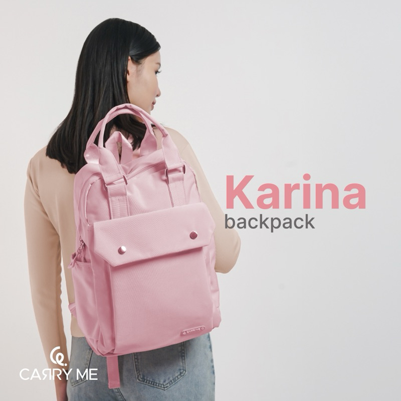 Jual CARRY ME - Karina Backpack / Ransel Wanita / Ransel sekolah kuliah ...