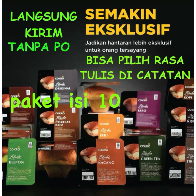 Jual Bluder Cokro Standart Isi 10 Lebih Hemat Murah | Shopee Indonesia