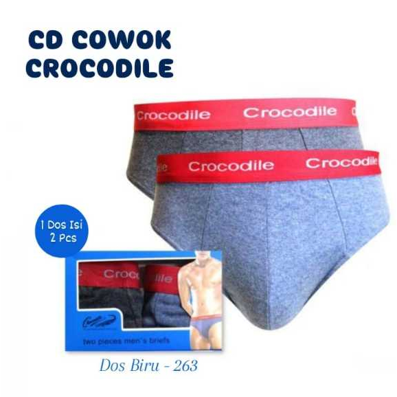 Jual CD Pria Crocodile Dus Biru - 263 (Per Box/Dus = Isi 2 Lembar CD ...