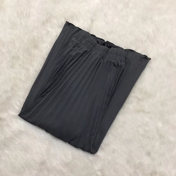 Rok Plisket Midi Rok Plisket 7 8 Rok Payung Rok Plisket Tanggung Pleated Skirt