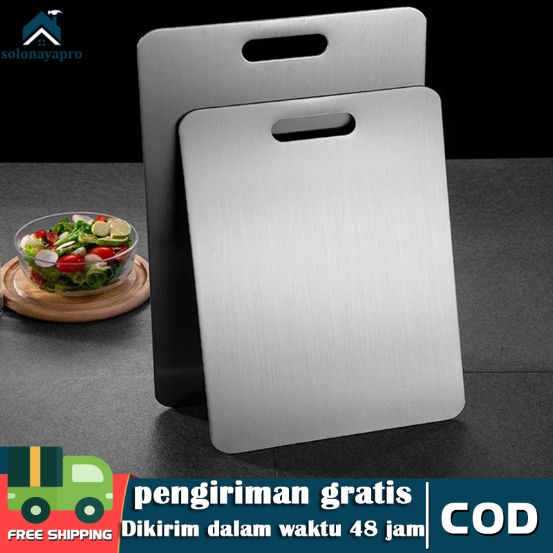 Jual Talenan Stainless Stell 304 Tatakan Memotong Higienis Anti Karat ...