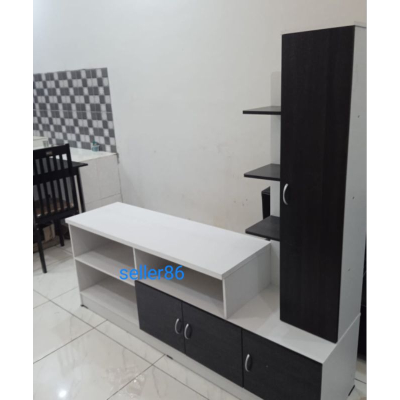 Jual RAK TV MINIMALIS BESAR BARU / LEMARI TV BESAR / BUFFET TV / MEJA ...