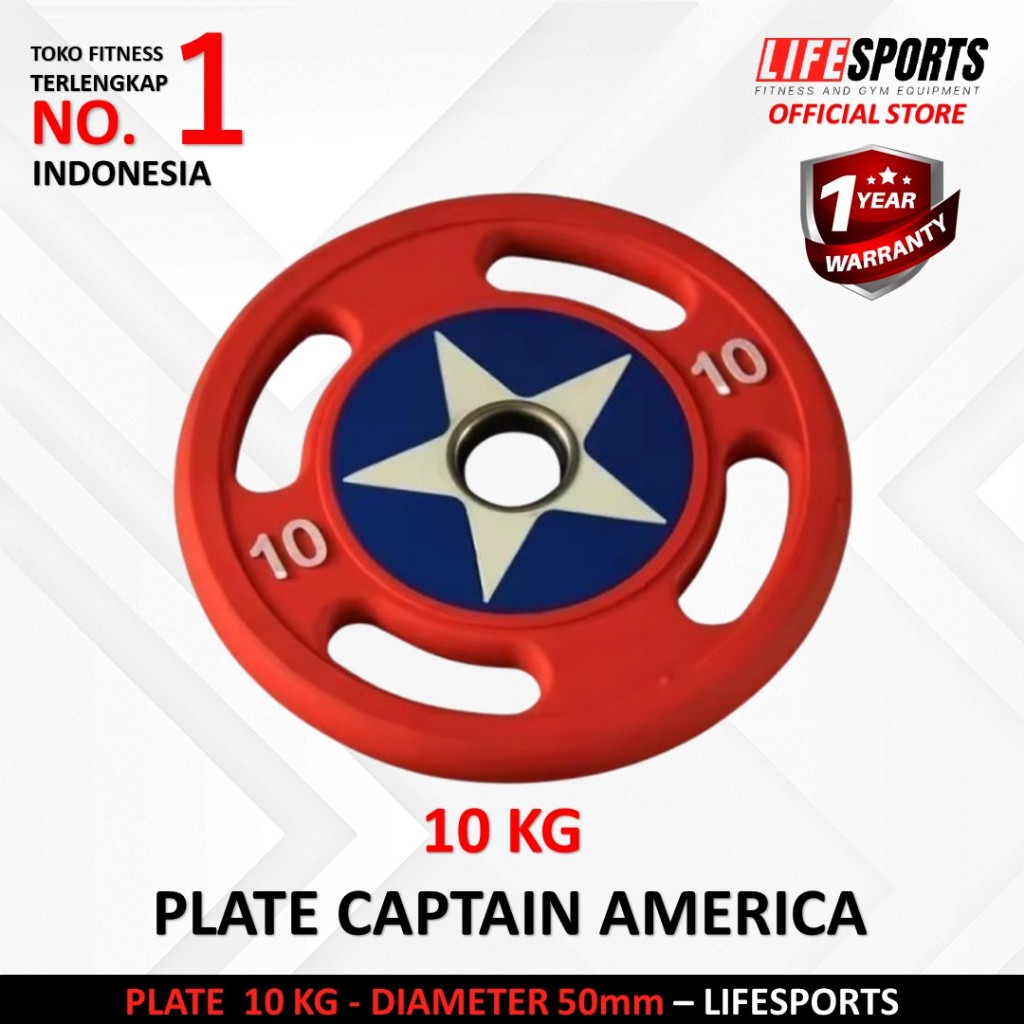 Jual LIFESPORTS New Alat Olahraga Fitness Gym Captain America