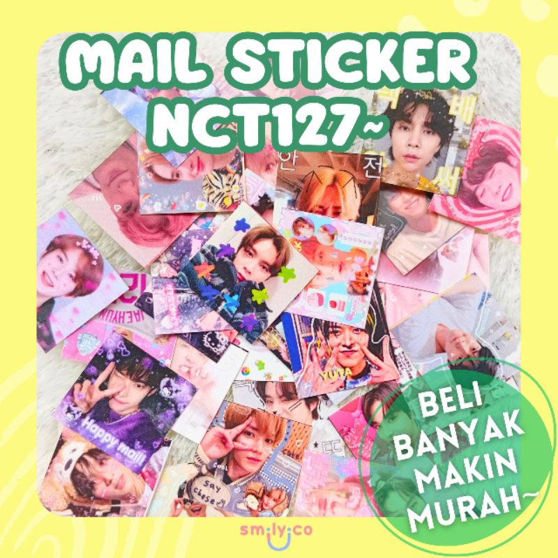 Jual Sticker Mail Deco NCT127/Mail Sticker Kpop NCT127/Stiker Kpop ...