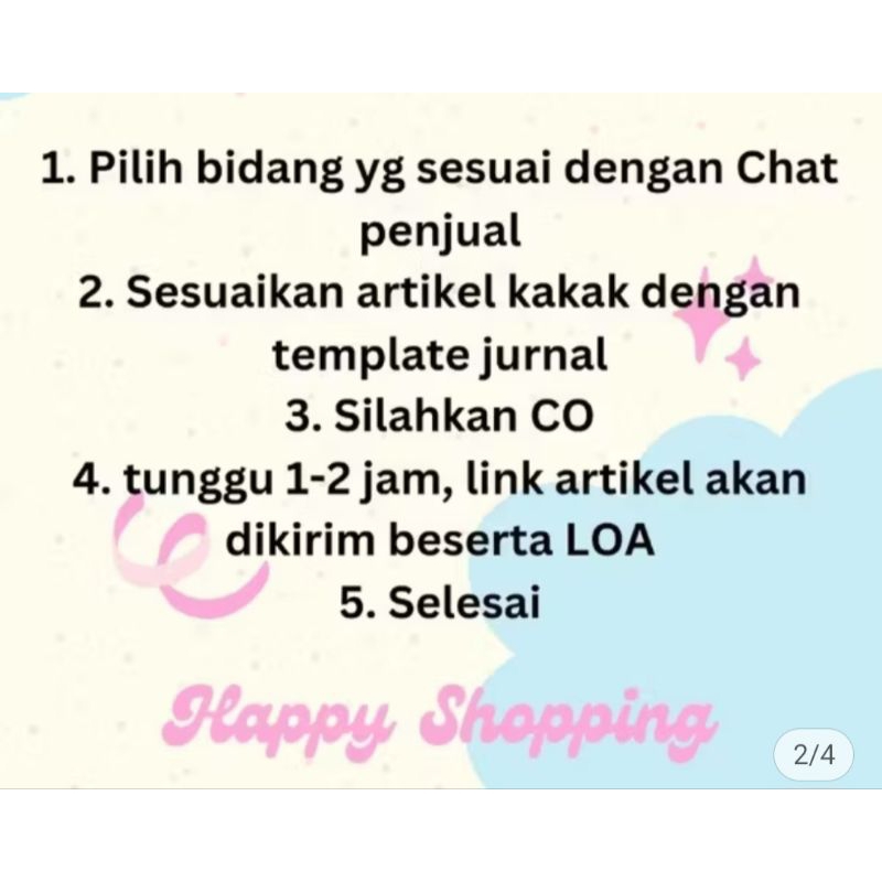 Jual Publikasi Jurnal Nasional ISSN | Shopee Indonesia