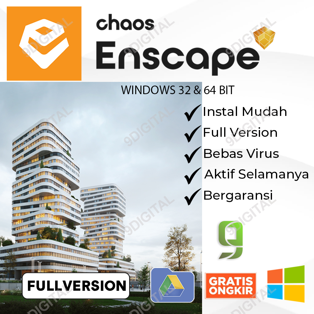 Jual Enscape 3D Full Version Lifetime 4.2.1 / 3.5.6 / 3.1.0 | Shopee ...