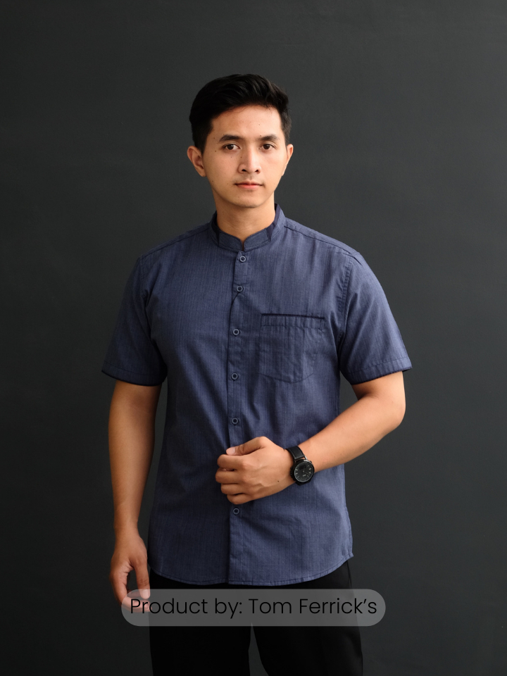 Jual Kemeja Muslim Lengan Pendek Pria - Raya Series / Saif by Tom ...