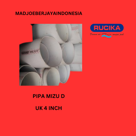Jual Pipa PVC Mizu D 4 inch | Shopee Indonesia