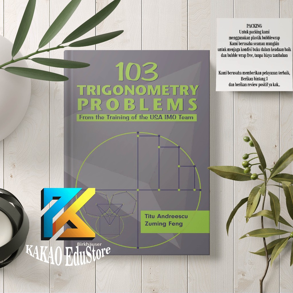 Jual 103 Trigonometry Problems (Titu Andreescu, Zuming Feng) | Shopee ...