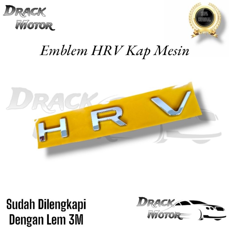 Jual Emblem Tulisan HRV Chrome Original Kap Mesin HRV | Shopee Indonesia
