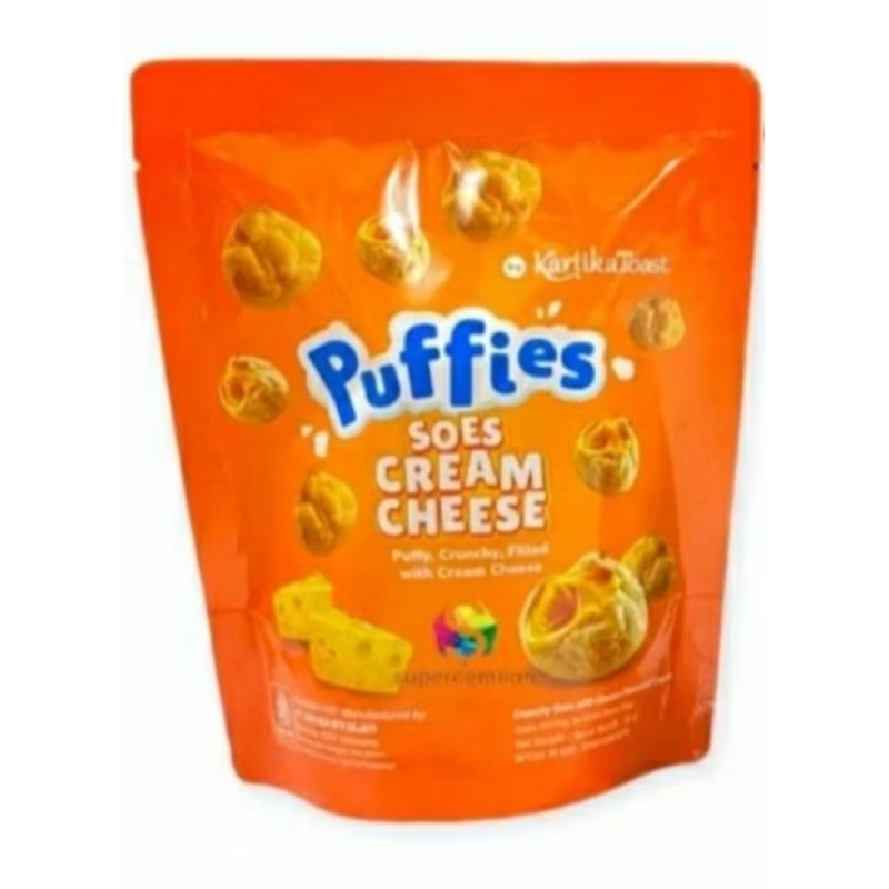 Jual puffie Soes Cream cheese 33gr dalam sause kecil kemasan baru ...