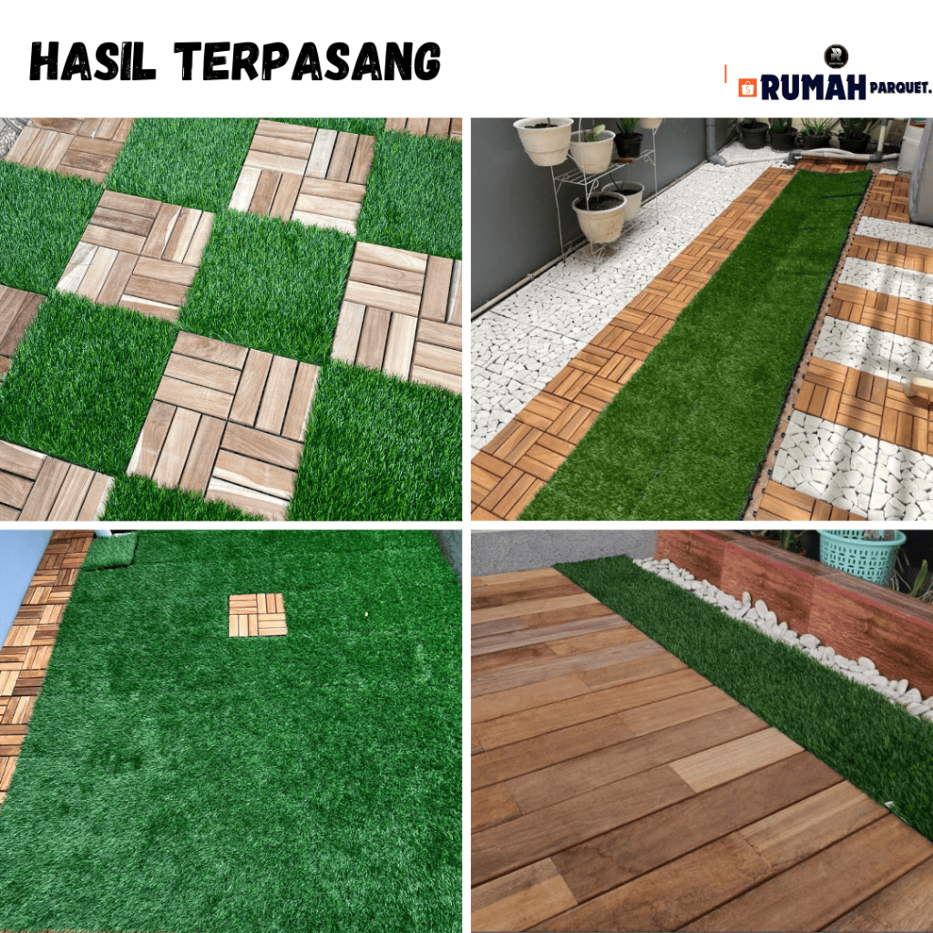 Jual Decking Tile Lantai Rumput 28x28cm | Shopee Indonesia
